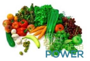 vegetables and easy herb power