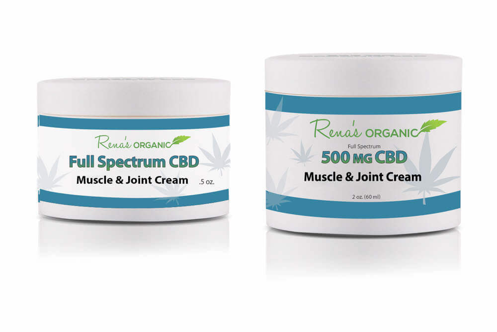 500 mg. CBD Relief Cream – Full Spectrum