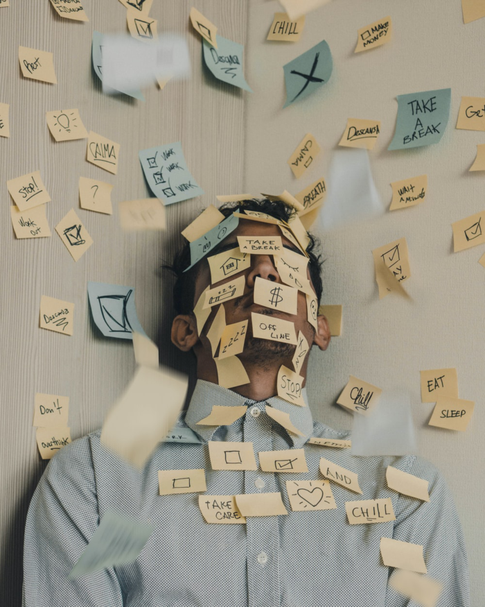 Stressed-Man-Triggers-Sticky-Notes