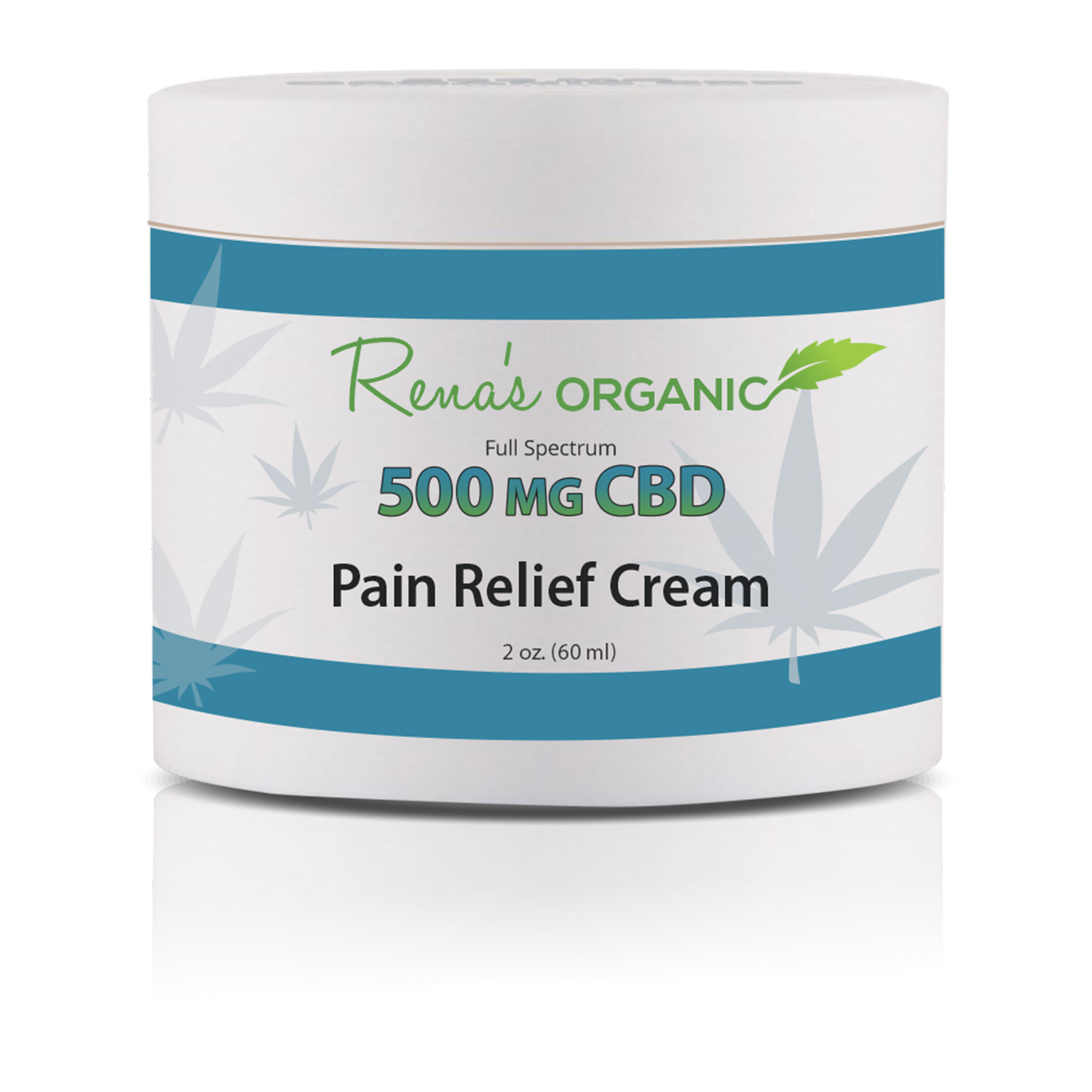 CBD 500 MG. Pain Relief Cream : Renas Organic
