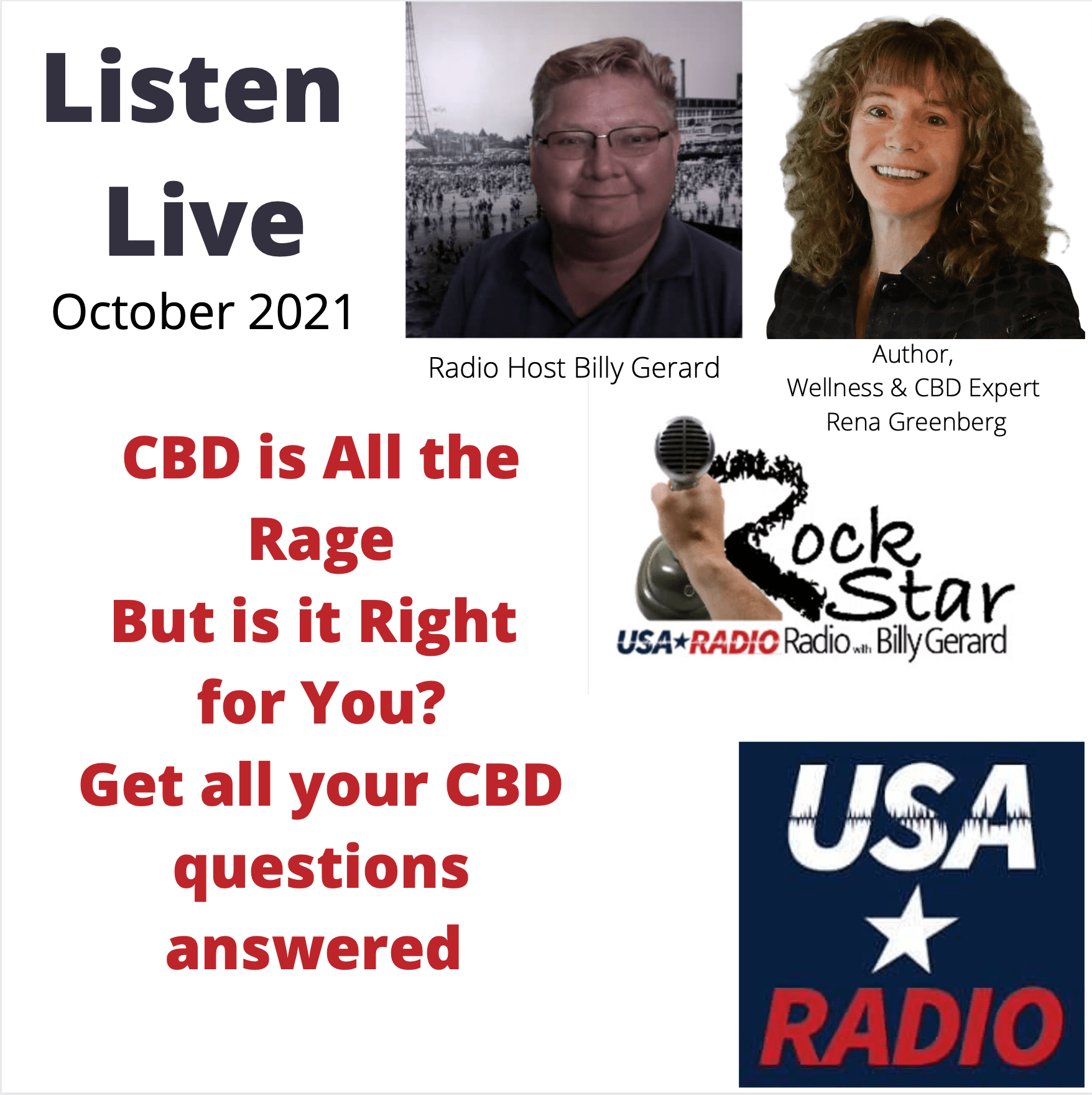 CBD Expert Rena Greenberg on Rock Star Radio