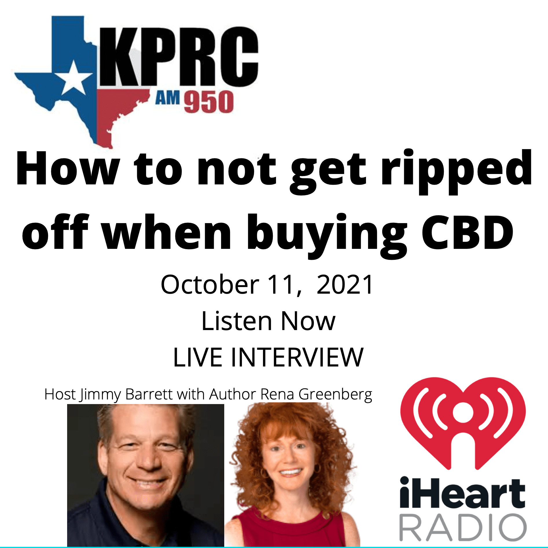 CBD expert Rena Greenberg on KPRC Houston